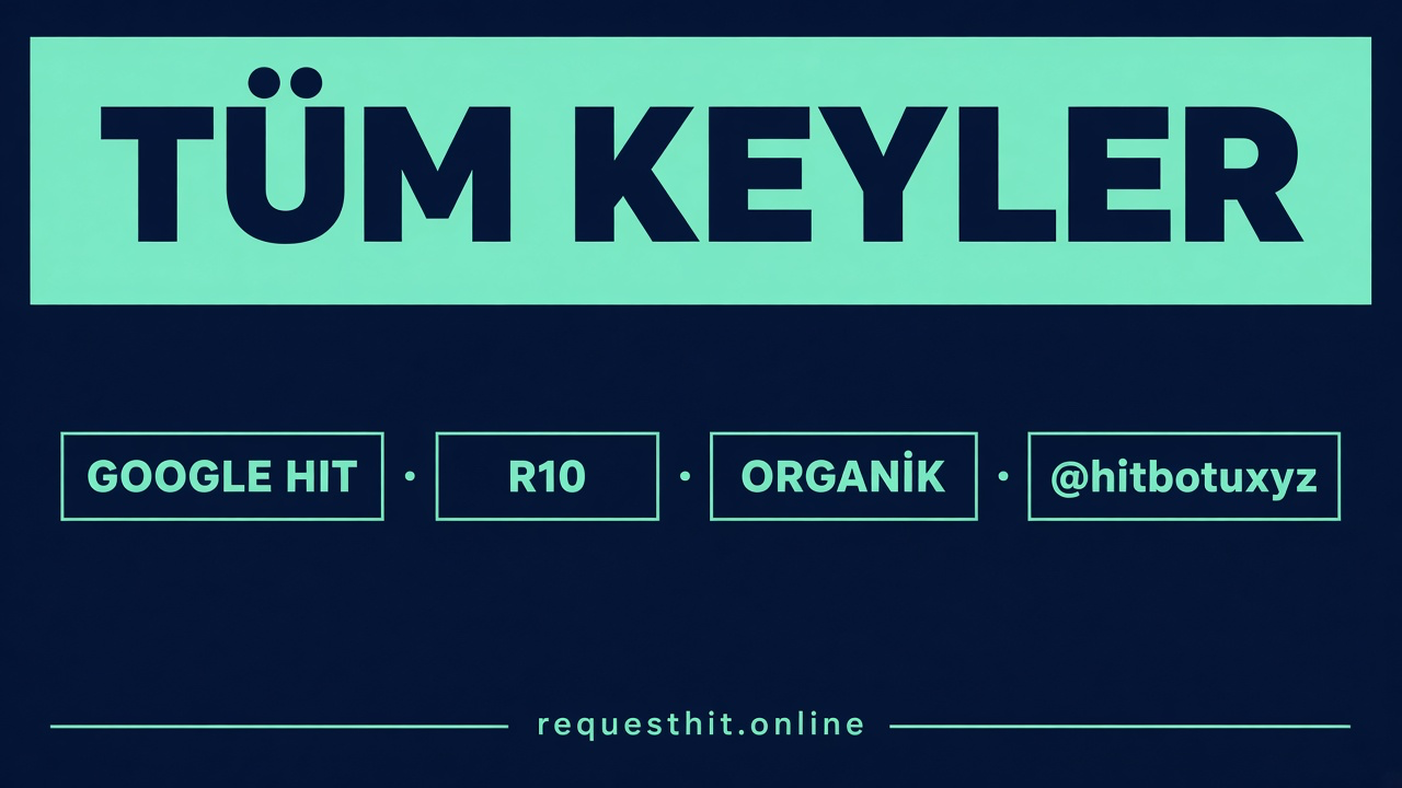 Request Hitbotu afişi 8 — Sıralama senin. Request hit, live cookie, kafaya alır, hemen yaz @hitbotuxyz. requesthit.online